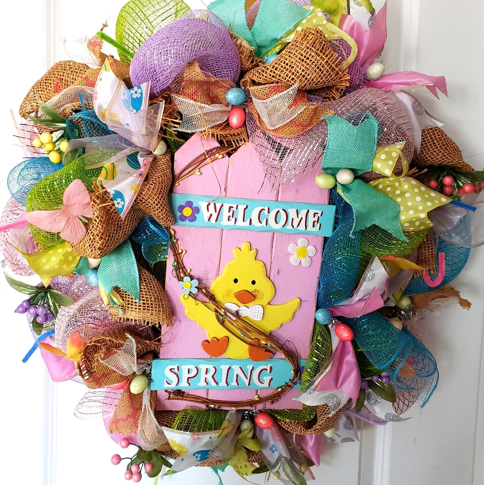 Easter 🐣/ Spring Wreath